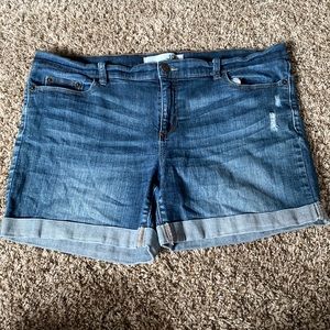 Joe Fresh Denim Shorts Size 16